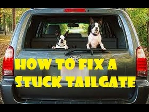 Toyota 4Runner Back Door Won't Open