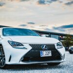 white mercedes benz c class